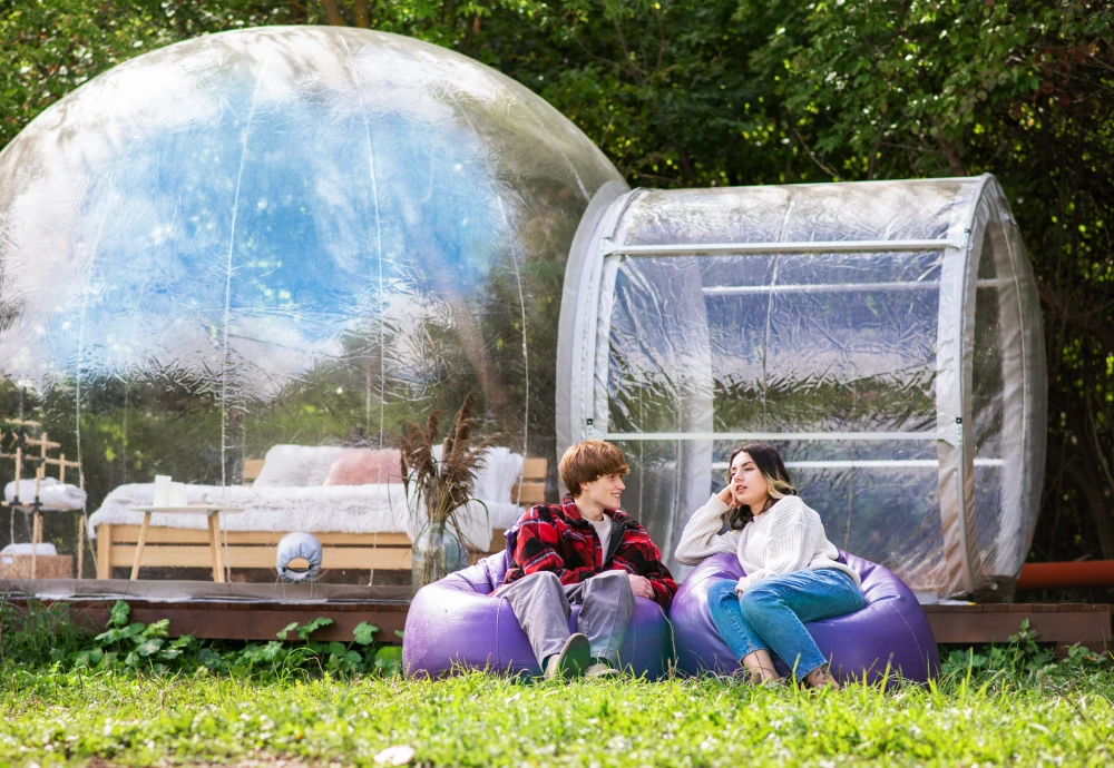 bubble crystal tent