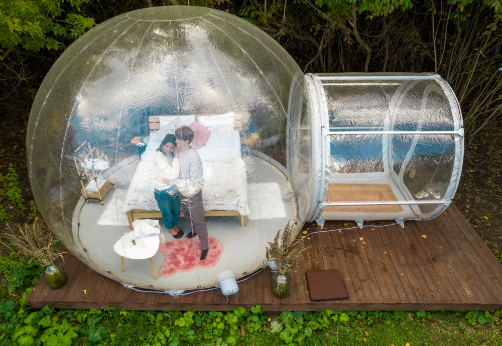 bubble crystal tent